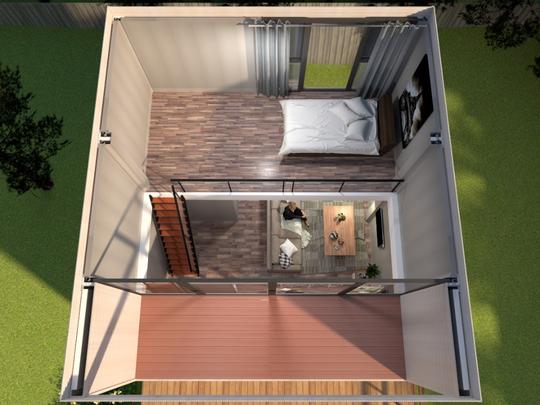 Prefab House - SAB 15 - 740 sqft