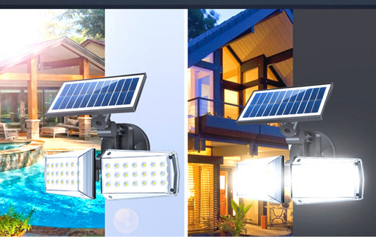 Super Bright Solar Security Lights With Motion Sensor For Front Doors, Garage Doors