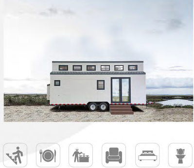 Tiny house TIS03, 301 sqft