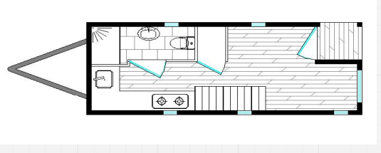 Tiny House, TIS07, 153sqft