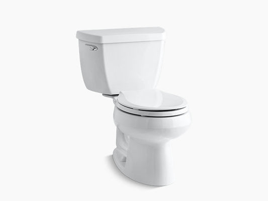 Kohler - Wellworth™ ClassicTwo-piece round-front 1.28 gpf toilet