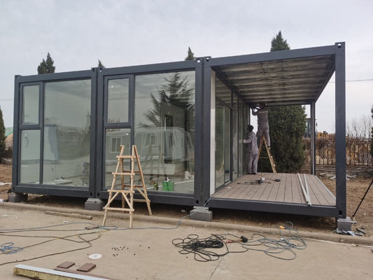 Prefab house SA02 - 300 sqft living room