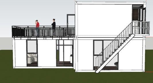 Prefab house - SAB 58 - 1220 sqft