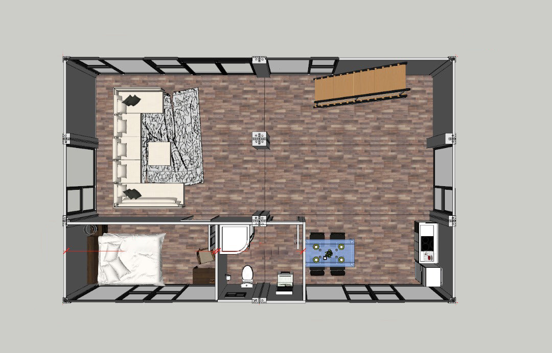 Prefab House - SAB 57 - 1830 sqft