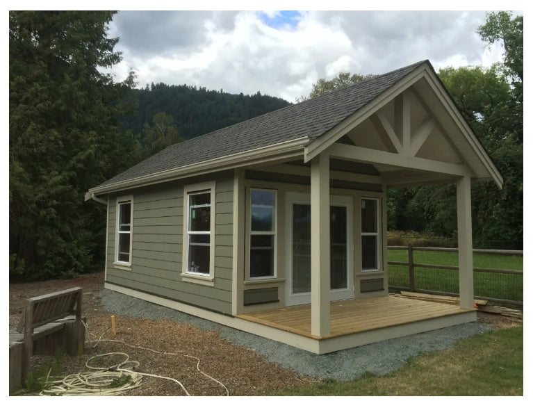 Wood Cabin - WS12 - 400sqft