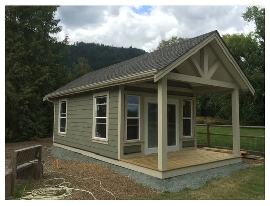 Wood Cabin - WS12 - 400sqft