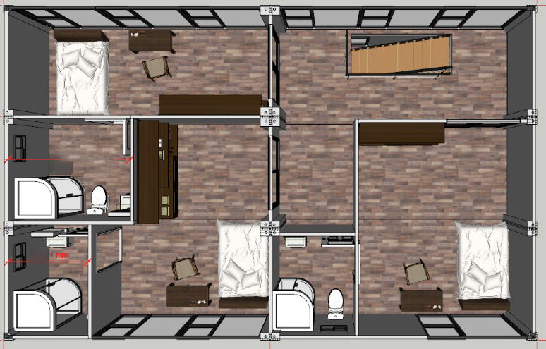 Prefab House - SAB 57 - 1830 sqft