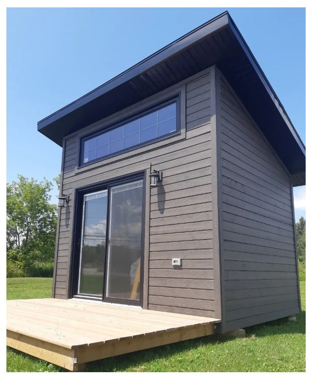 Wood Cabin, 2 story, 120 sqft main floor + 50sqft first floor