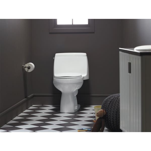 Kohler Santa Rosa 1.28 gpf Elongated One-Piece Comfort Height Toilet