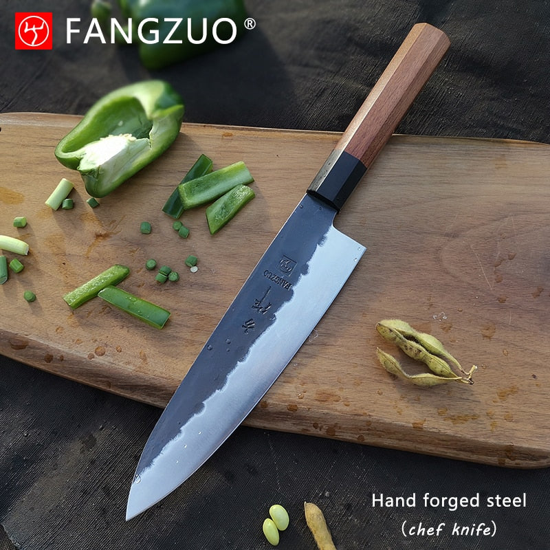 Japanese kitchen knives Forged high carbon stainless steel chef knife