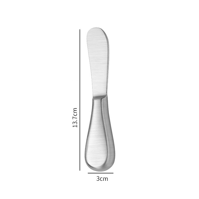 Golden Silver Stainless Steel Butter Cheese Knife Fork