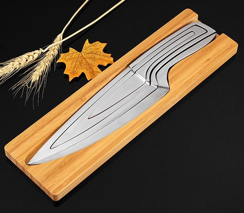 Multifunction Kitchen Knives Stainless Steel 4 pics