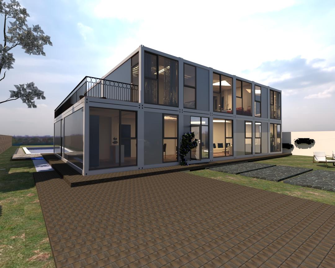 Prefab House - Modular apartment - SAB 47 - 4056 sqft