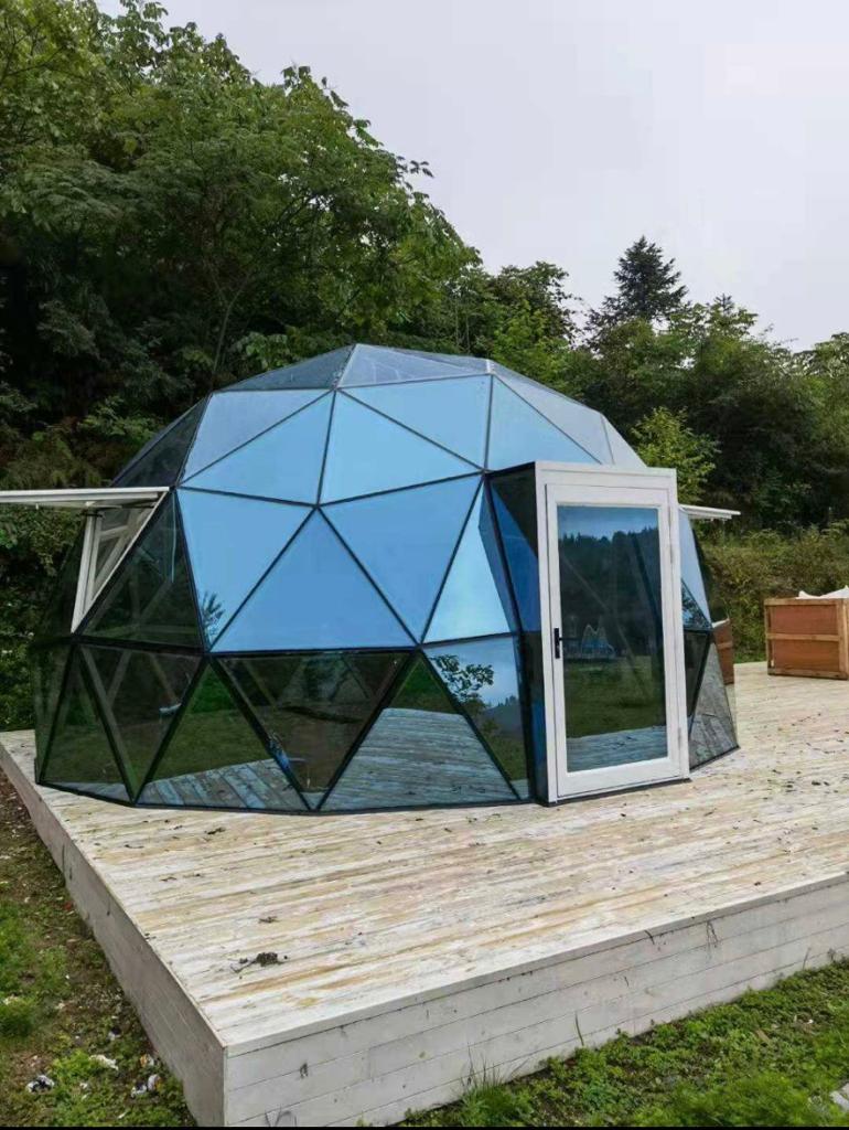 Glass Dome , SGD03,  Single layer glass, 7M , 410sqft