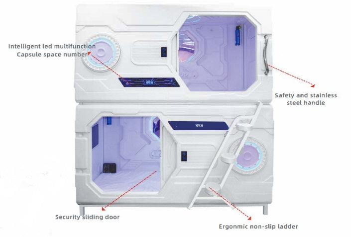 Sleeping Pod Solo02 - Single Bed