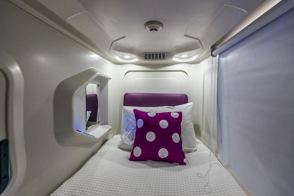 Sleeping Pod, Solo 01 , Basic Single bed