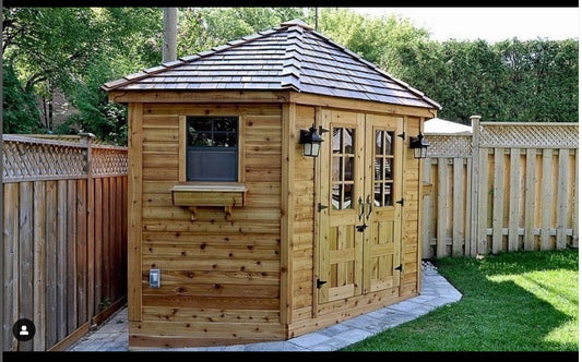 Wood Cabin , WS17 , 80sqft